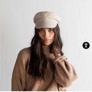 Gigi pip newsboy cap